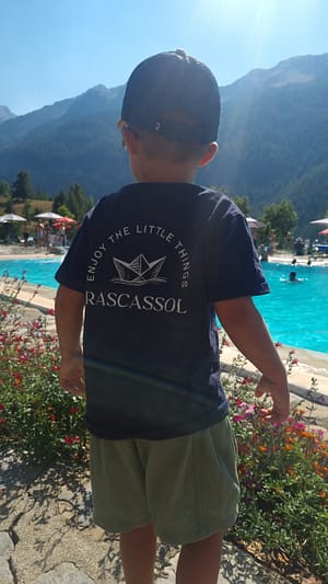 t-shirt kids bleu marine